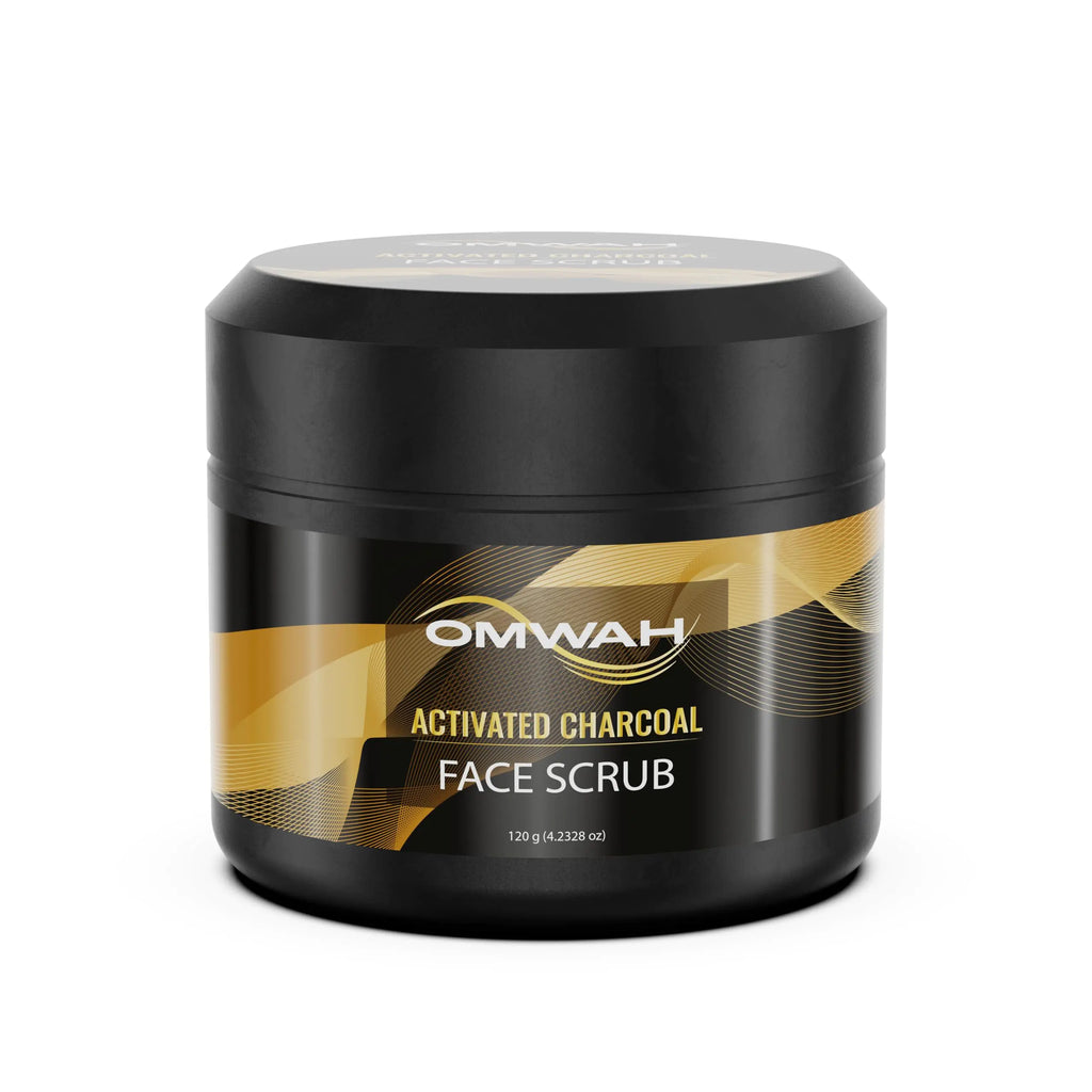 Activated Charcoal Face Scrub - Microdermabrasion Mens Facial Scrub Face Scrub Exfoliating Face Wash Face Exfoliator Face Scrubber Exfoliator Exfoliating Scrub Exfoliate For Face (4.23oz)