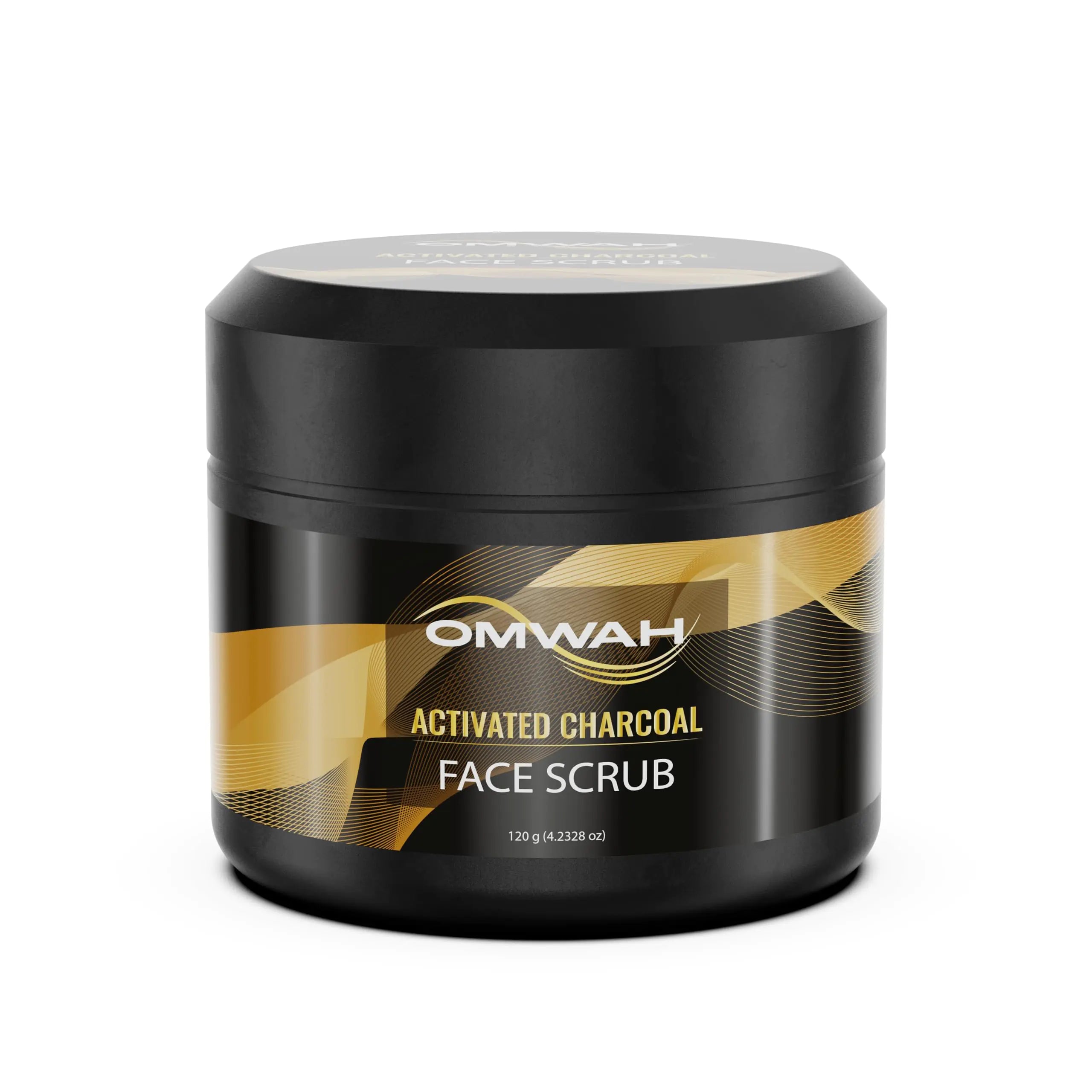 Activated Charcoal Face Scrub - Microdermabrasion Mens Facial Scrub Face Scrub Exfoliating Face Wash Face Exfoliator Face Scrubber Exfoliator Exfoliating Scrub Exfoliate For Face (4.23oz)