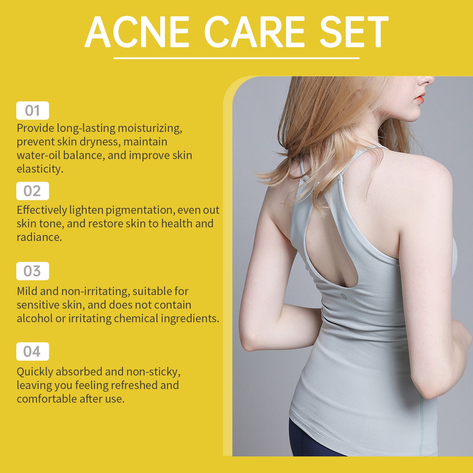 Skin Care Set Care Tender-Acne Skin