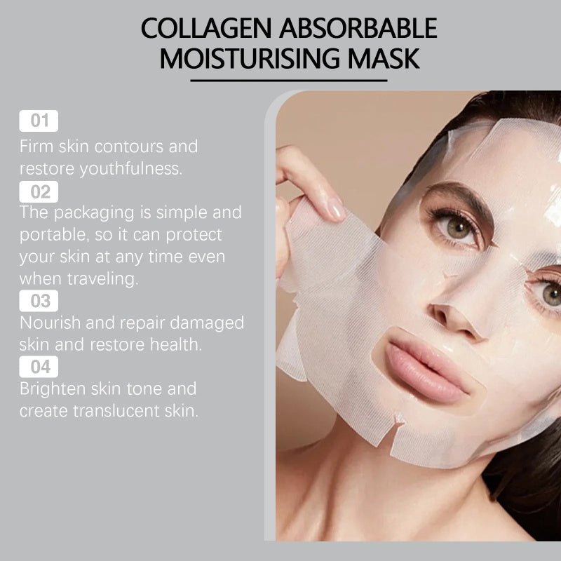 Bio Collagen True Deep Mask, Collagen Mask Overnight, Facial Care Collagen Mask Moisturizing
